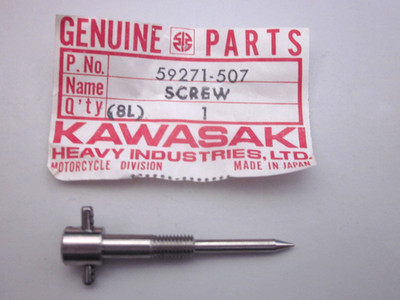 Suzuki OEM 59271-507  Carburetor Carb High Speed Needle Screw Jet Ski JS400 440