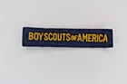 Uniform Program Strip Blue Boy Scouts of America BSA Patch