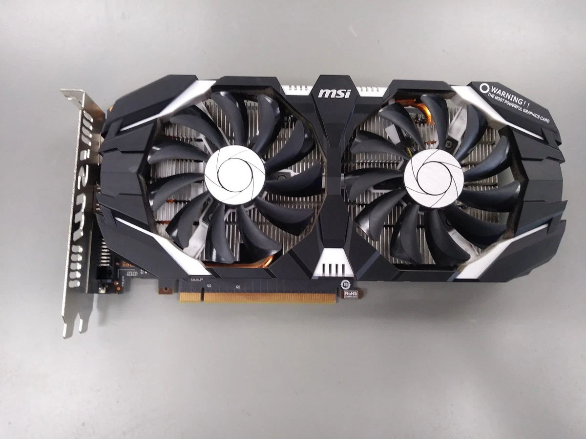 MSI NVIDIA GeForce GTX 1060 6 GB Memory Computer Graphics Cards