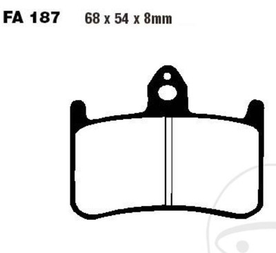 Front & Rear Sintered Brake Pads For Honda VTR 1000 Firestorm 1997-2006 - XYT Brand