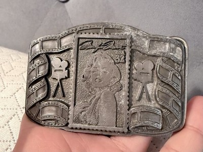 American Legends Foundry Marilyn Monroe Limited Edition Hollywood Silver Belt B 