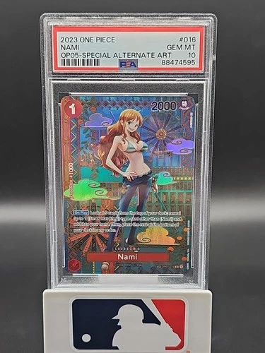 One Piece 2023 Nami SP OP01-016 OP05  Special Alternate Art Card PSA 10