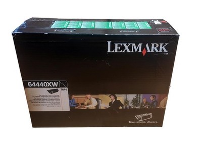 Lexmark Original T644 Toner   64440XW  Black   T644