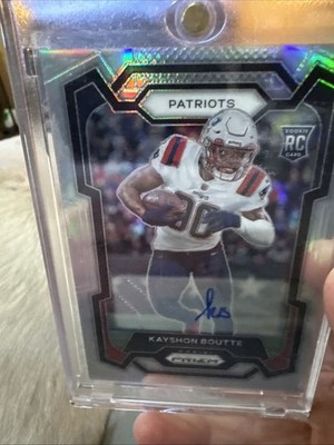 2023 Panini Prizm - Rookies Kayshon Boutte #370 Silver Prizm (RC)