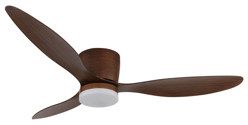 Flacher Deckenventilator mit LED und Fernbedienung Armano Holz DC Ventilator - Bild 2 von 4