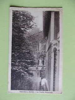 CPA VEULES LES ROSES LA VIELLE PASSERELLE