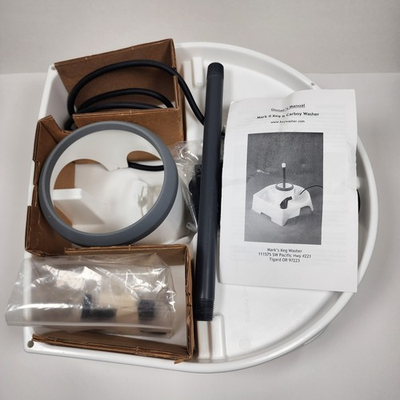 #ad #ad Mark#x27;s Keg Washer amp; Carboy Mark II White 16 inches $64.90