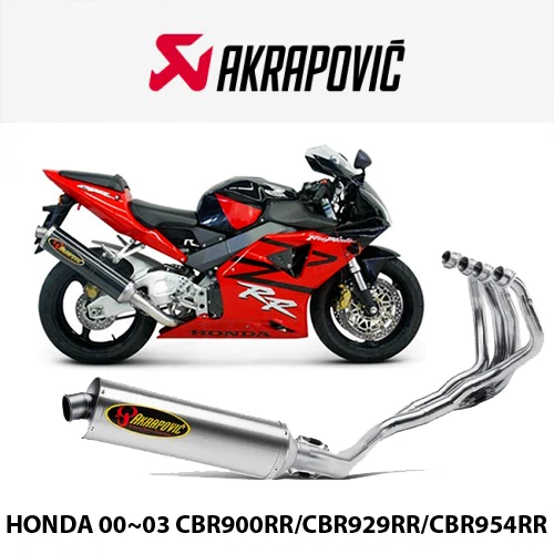 AKRAPOVIC Motorcycle Exhausts & Exhaust System Parts for Honda