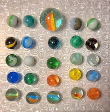 Vintage Marbles Mixed Lot of 25  42 