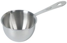 1 Cup Stainless Steel Measuring Cup 3 Types Of Measurement Marks Two Side Spouts