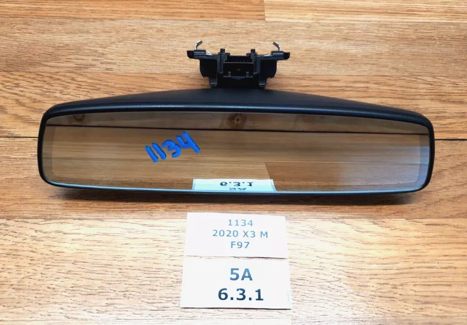 ✅ OEM BMW G01 G05 G20 F97 X3 X5 Z4 Auto Dim Rear View Interior Mirror EC/LED/GTO - Image 2 of 4