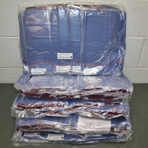 (25) Ansell AlphaTec Hooded Coveralls NR17-S-92-111-04, Size L / Large, Zipper video thumbnail