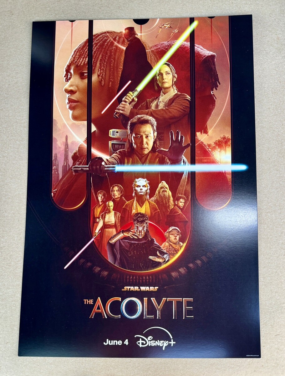 Acolyte Clone Wars On Disney+ Poster Next Star Wars Saga Wars The