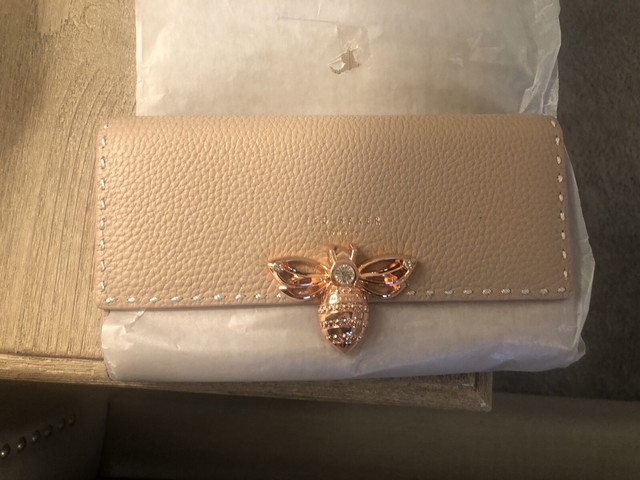 ted baker bee clutch bag