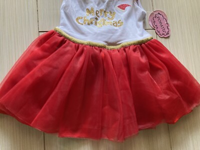 white christmas dresses Ruffle Tutu Dress - Christmas Star main image 1