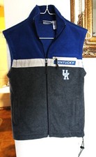 Joy Athletic Kentucky/UK Blue/Gray Vest size S