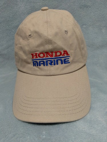 Honda Marine Baseball Cap/Hat Beige/Tan 