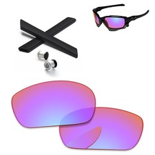 Lenslog HD Trail Mirror Polarized Replacement Lenses For-Oakley Jawbone