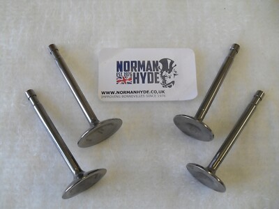 TRIUMPH BONNEVILLE VALVE SET 650/750 TWINS TR6/7 T120 T140 NORMAN HYDE VALVE SET