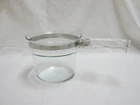 PYREX FLAMEWARE DOUBLE BOILER TOP POT INSERT ONLY  1 1/2 QT #6283 NO LID