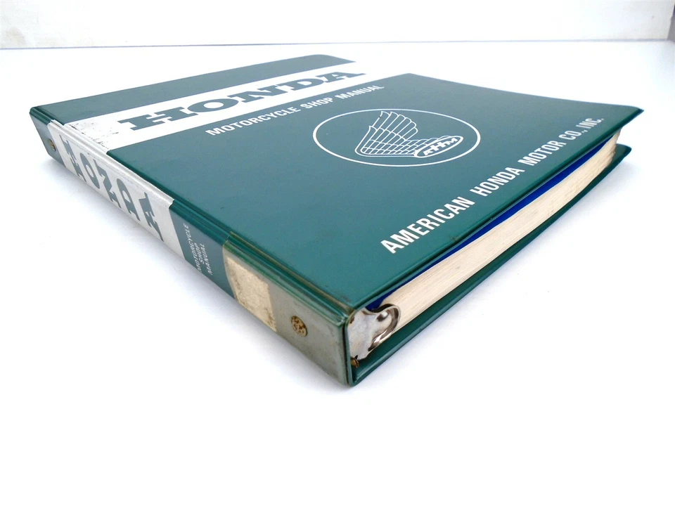 Manual de servicio de tienda Honda original - CX650C - 1983 con carpeta Honda Green Foto 2 de 4