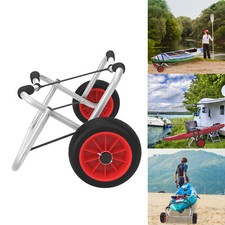 Klappbar Bootswagen Kajakwagen Transportwagen Kanuwagen für Kajak Kanu SUP Alu