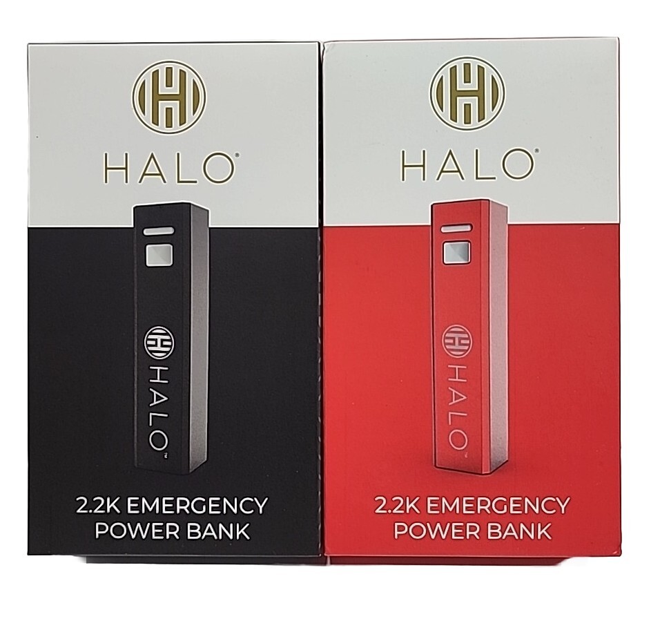 Halo 2.2k Emergency Power Bank USB-C Input, USB-A Output, LED indicator |  eBay