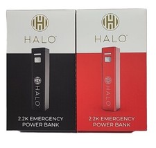 Halo 2.2k Emergency Power Bank USB-C Input, USB-A Output, LED indicator