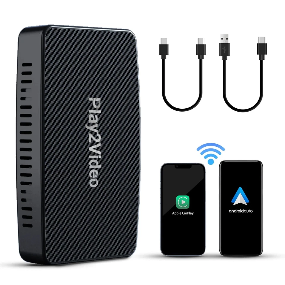 Ottocast Play2Video PRO Wireless CarPlay und Android Auto Netflix YouTube - Immagine 4 di 4