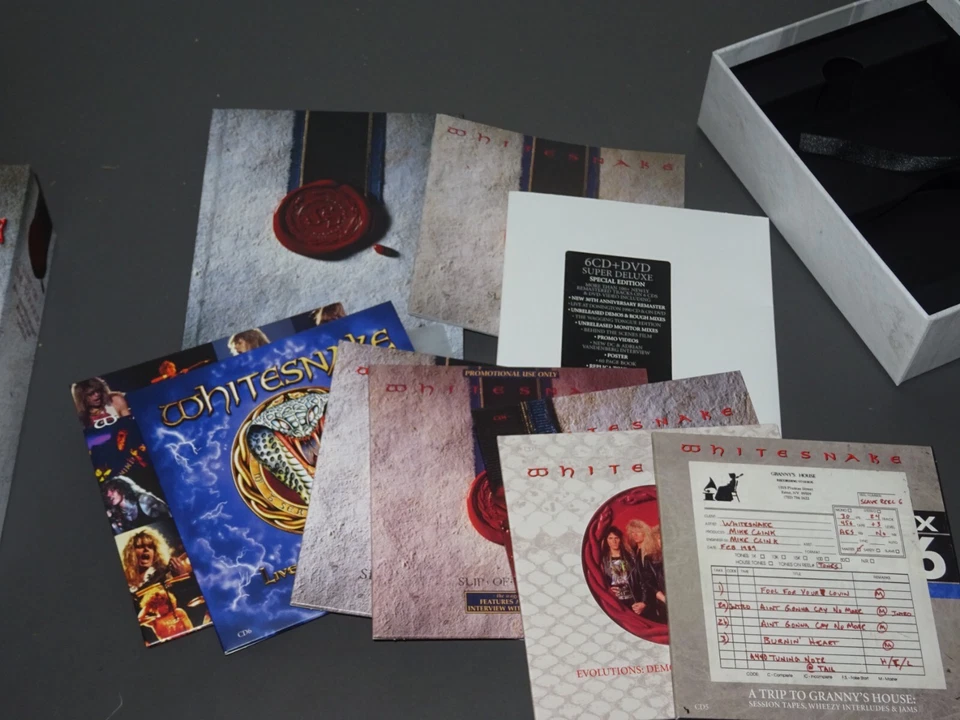 WHITESNAKE - SLIP OF THE TONGUE (30TH) / 6-CD & 1-DVD-BOX-SET 2019 (MINT-) - Bild 3 von 3