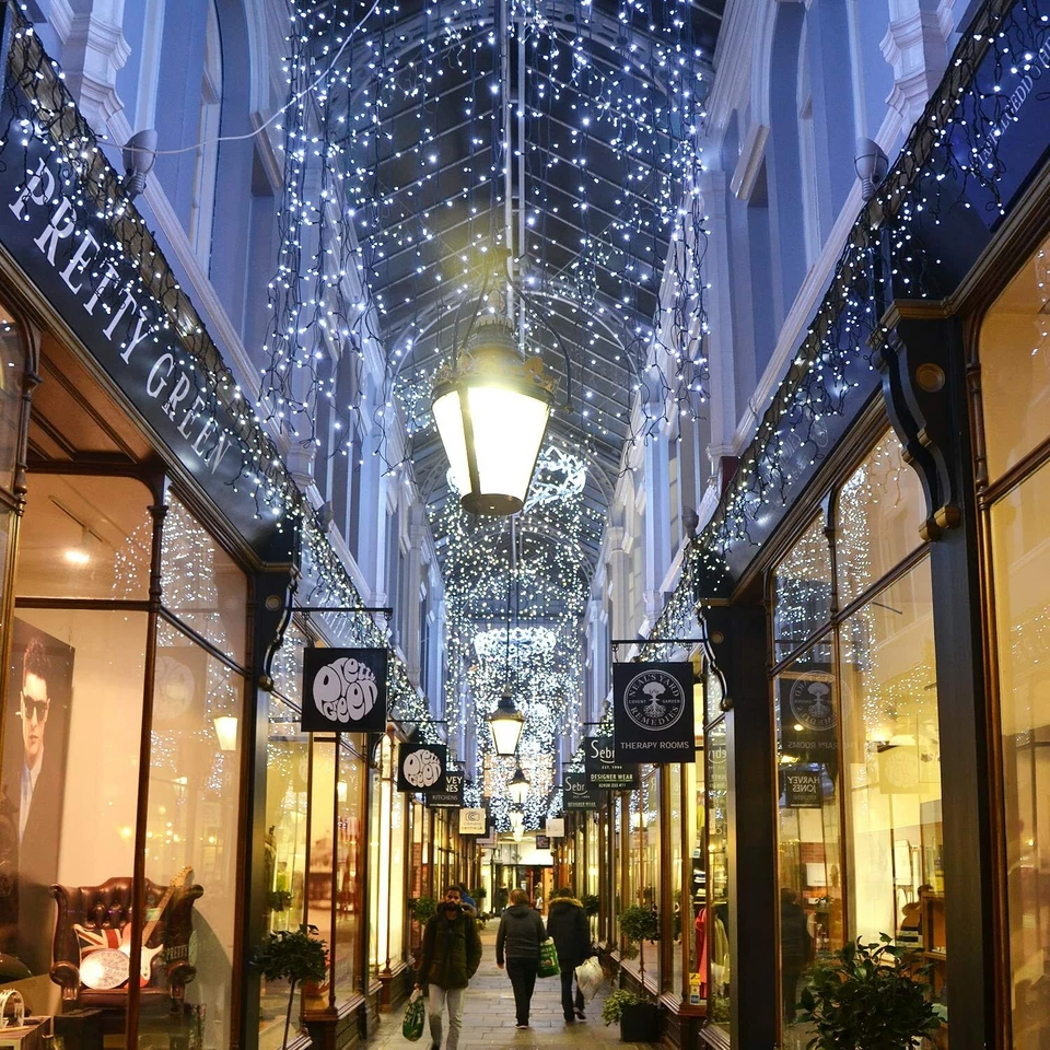  Solar String Light Outdoor 8 Modes Solar Christmas Lights Waterproof for Garden - Image 4 of 4