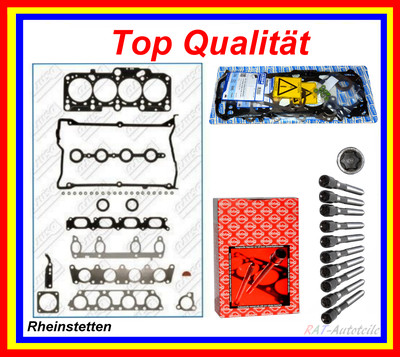  Zylinderkopfdichtungsatz+Schrauben Satz AUDI A4(8E2,B6 1.8 T/quattro Motor AVJ