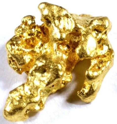 0.220 Grams Alaskan Yukon Bc Natural Pure Gold Nugget Hand