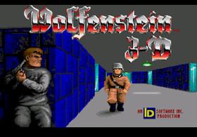 WOLFENSTEIN 3D with SAVE features for the Sega Genesis with case & cover-art