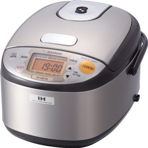 Zojirushi+NP-GBC05+Induction+Rice+Cooker+and+Warmer+-+Stainless+