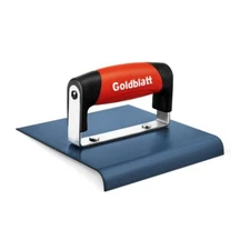 Goldblatt Concrete Edger Tool 6x6" Steel Edger 3/8"R 1/2"D Concrete Finish Tools