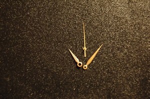 Vintage 1950's ROLEX  complete set of GOLD/TRITIUM HANDS  