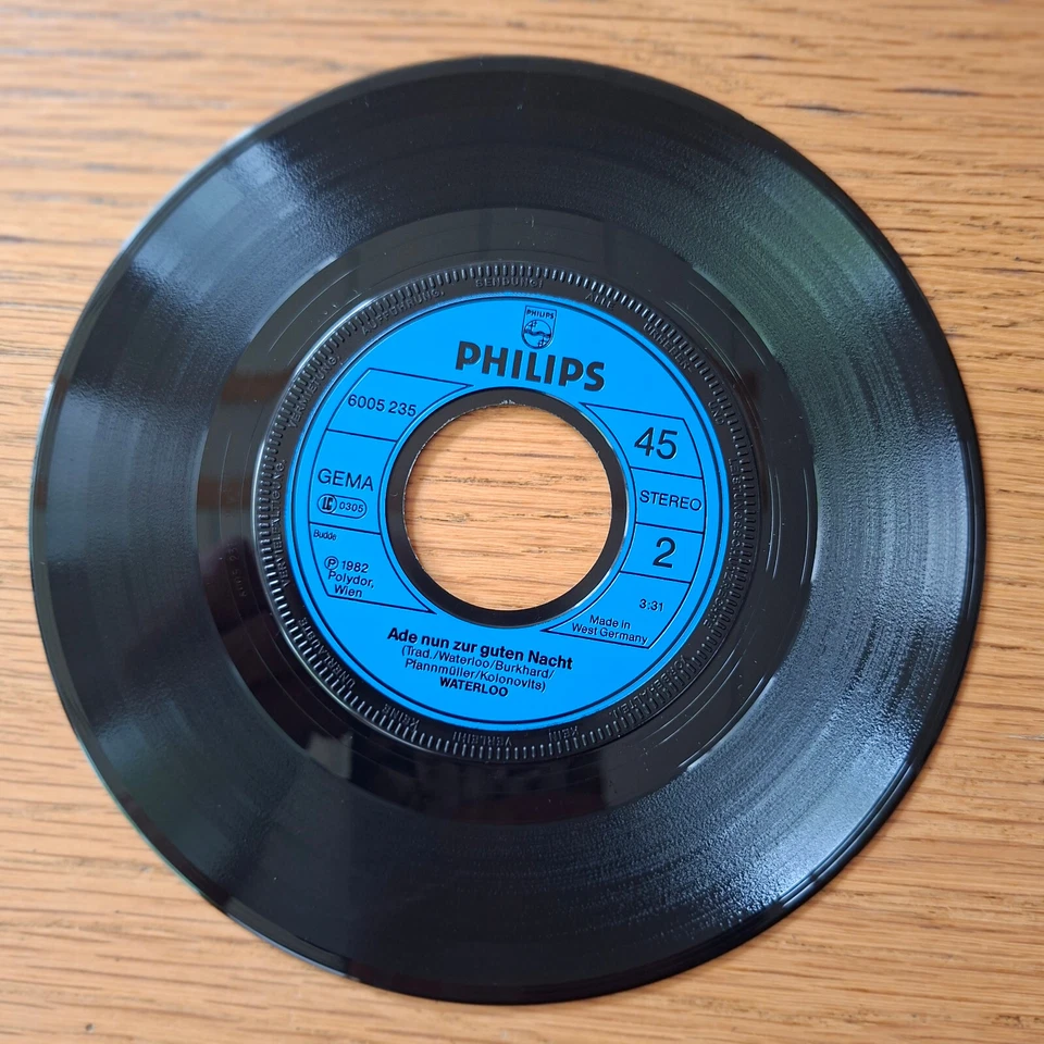 Vinyl 7" Single - WATERLOO - Im Land, das Ewigkeit heißt - VG+ - Bild 4 von 4