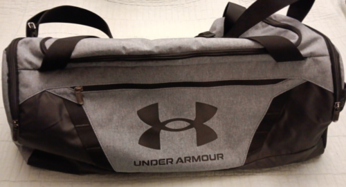 Under Armour Storm Undeniable 5.0 Gray & Black Gym Duffel Bag 24"x12"x12" - Afbeelding 1 van 10