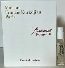 Maison Francis Kurkdjian Rouge 540 Extrait de Parfum sample SZ 2 ML NEW!