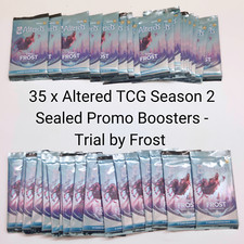 35 x Altered Season 2 Trial by Frost Sealed Promo Boosters