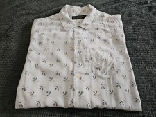 AllSaints "FERN" Hawaiian/Aloha Button-up Short Sleeve Shirt SZ Small