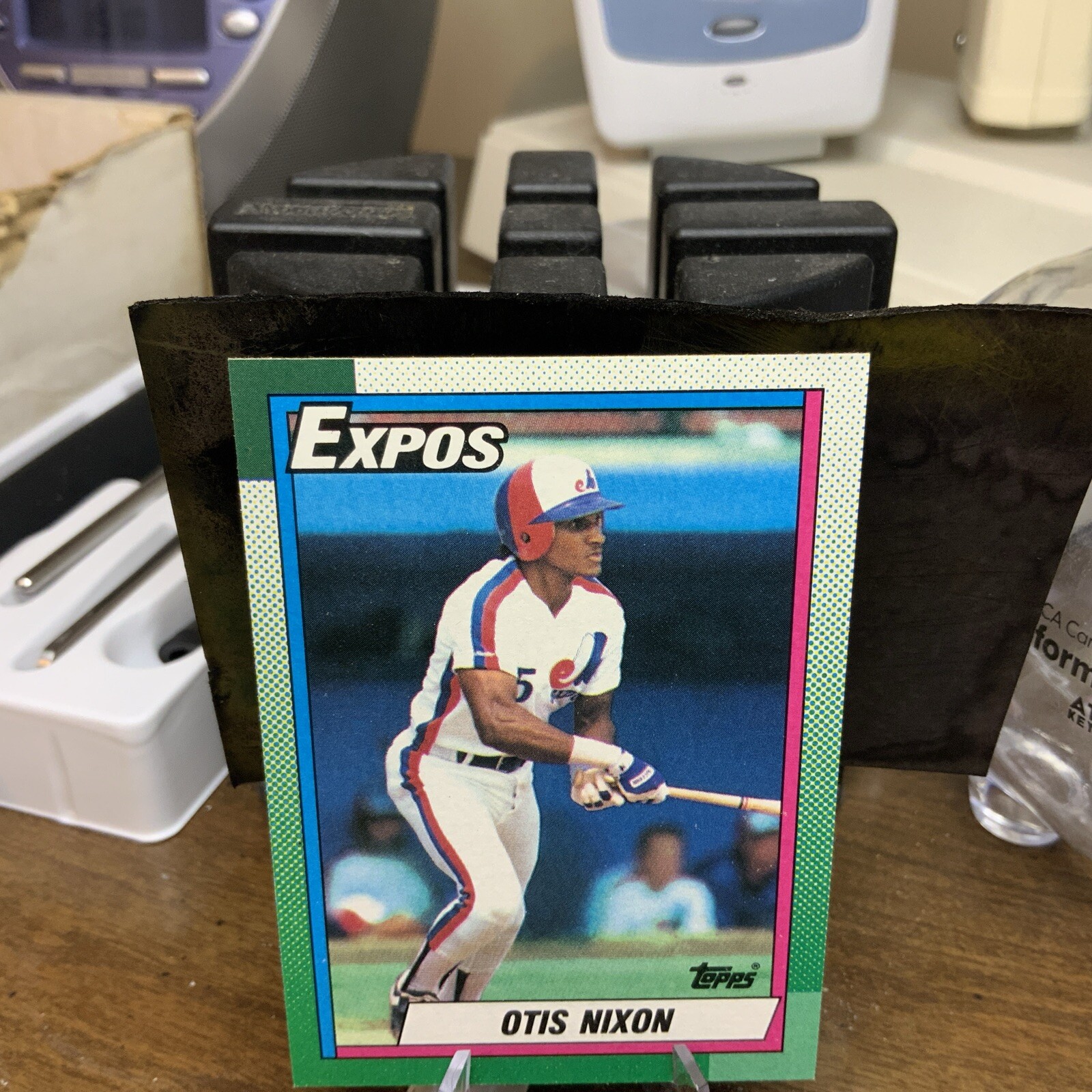 Otis Nixon 1990 Topps 252 Montreal Expos 24530 Baseball Card eBay