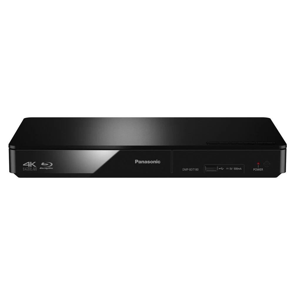 Panasonic DMP-BDT180EB 3D Smart 4K Upscaling Blu-ray Player