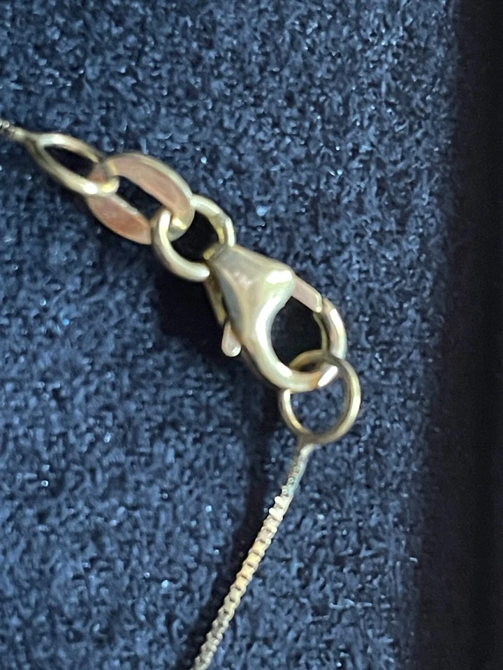 TAHITI -  Perlenkette - 5 Perlen - GOLD 585 - 48/50 cm - ZERTIFIKAT - VINTAGE - Bild 3 von 4