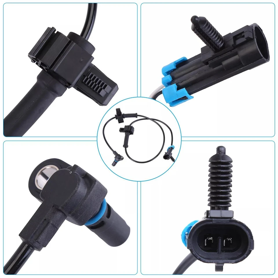 4pcs Front & Rear ABS Wheel Speed Sensors For Chevrolet Silverado 1500 2007-2013 - Image 3 of 4