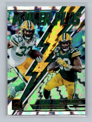 2023 Donruss Aaron Jones Power Plus Green Bay Packers