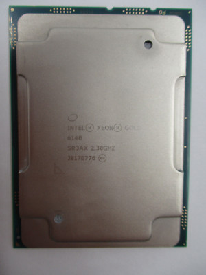 Intel Xeon Gold 6140 2.3Ghz  18 Cores 24.75MB LGA3647 140W CPU P/N: SR3AX Tested