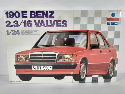 ミニカー Mercedes-Benz 190E 2.3-16 mercedes Mercedes-Benz 190E 2.3/16 Valves ESCI 1:24 Model Kit # 3053