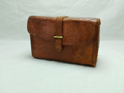 antique leather tackle box Antique Handcrafted Leather Fishing Tackle Box, Vintage, Excellent  Condition